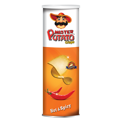 MISTER POTATO HOT & SPICY 160G (NP/11) - TMG Go Delivery